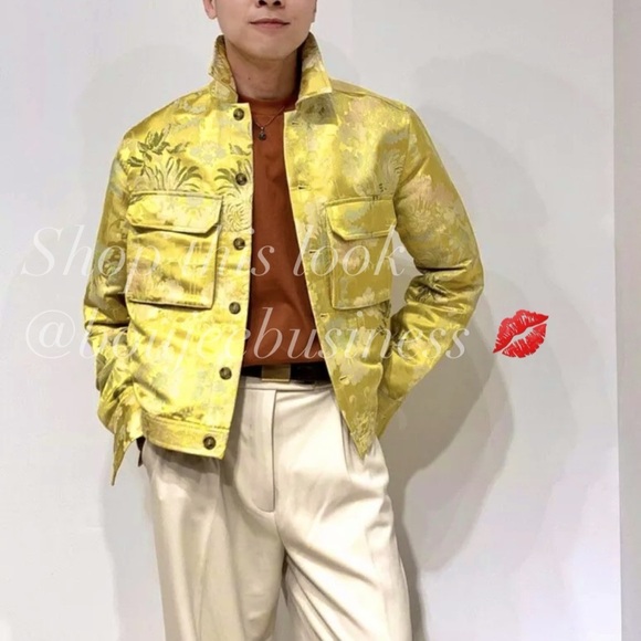 H&M Jacquard Patterned Jacket - Rare Find BNWT - Picture 2 of 8